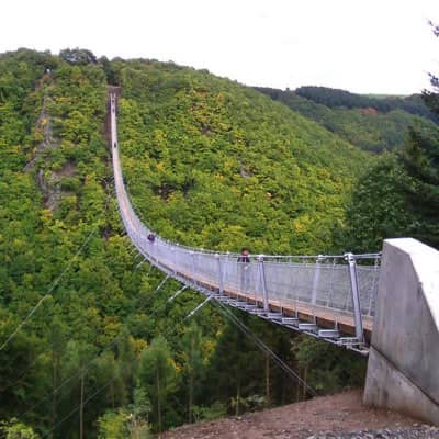 More information about the suspension bridge Mörsdorf